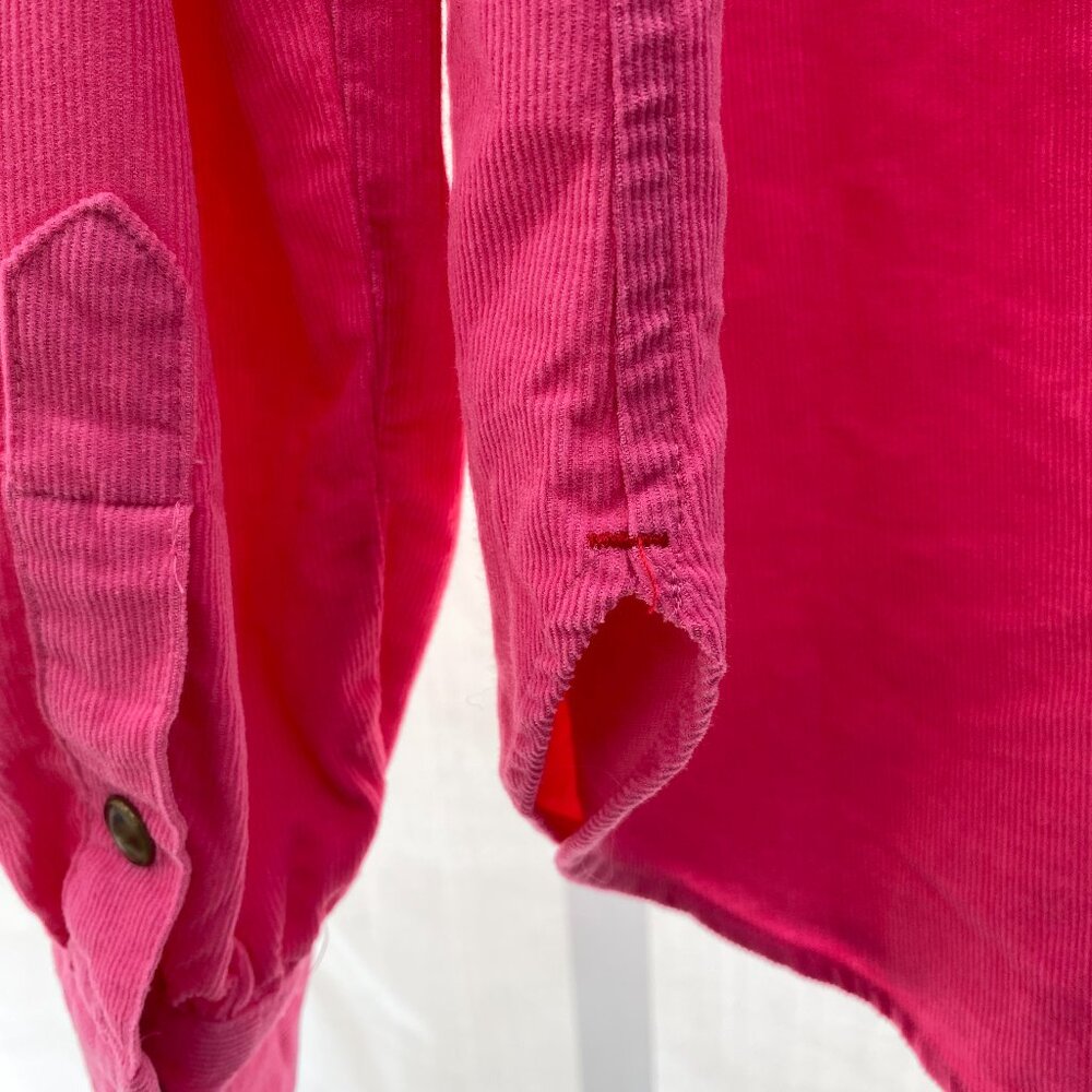 Tuckernuck XiRENA | WYLAN Cotton Corduroy Western Style Button Down Pink Medium - Picture 10 of 15